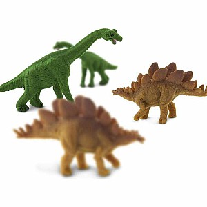 Brachiosaurus & Stegosaurus-Good Luck Minis® (sold individually)