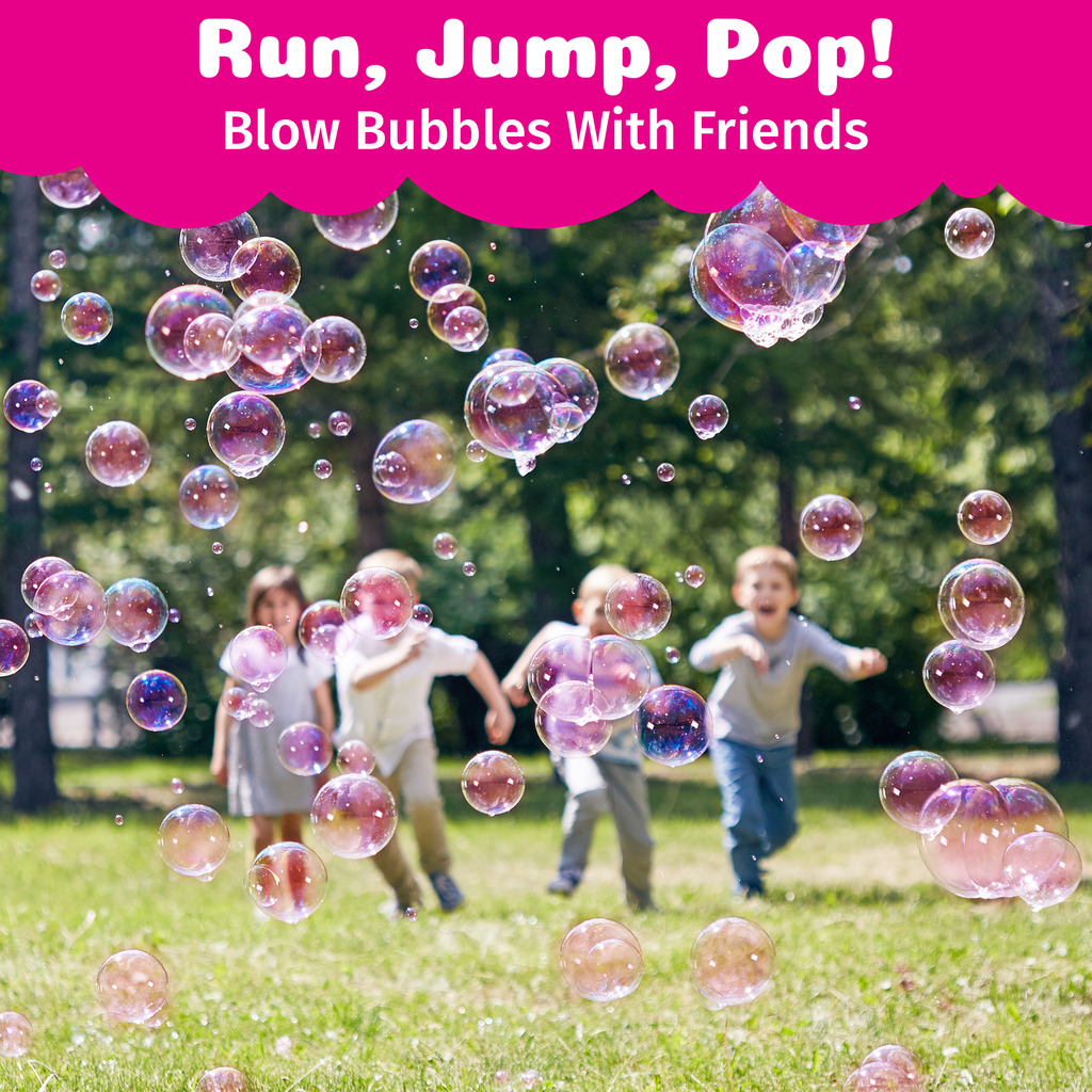 PoppinColorz Color Bubbles Pink Pizzaz 14oz Refill Pouch