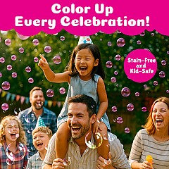 PoppinColorz Color Bubbles Pink Pizzaz 14oz Refill Pouch