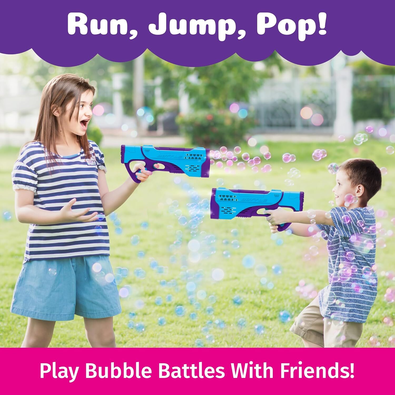 PoppinColorz Color Bubble Blaster (Spectra)