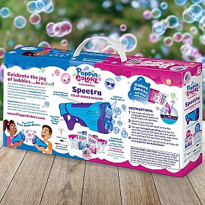 PoppinColorz Color Bubble Blaster (Spectra)