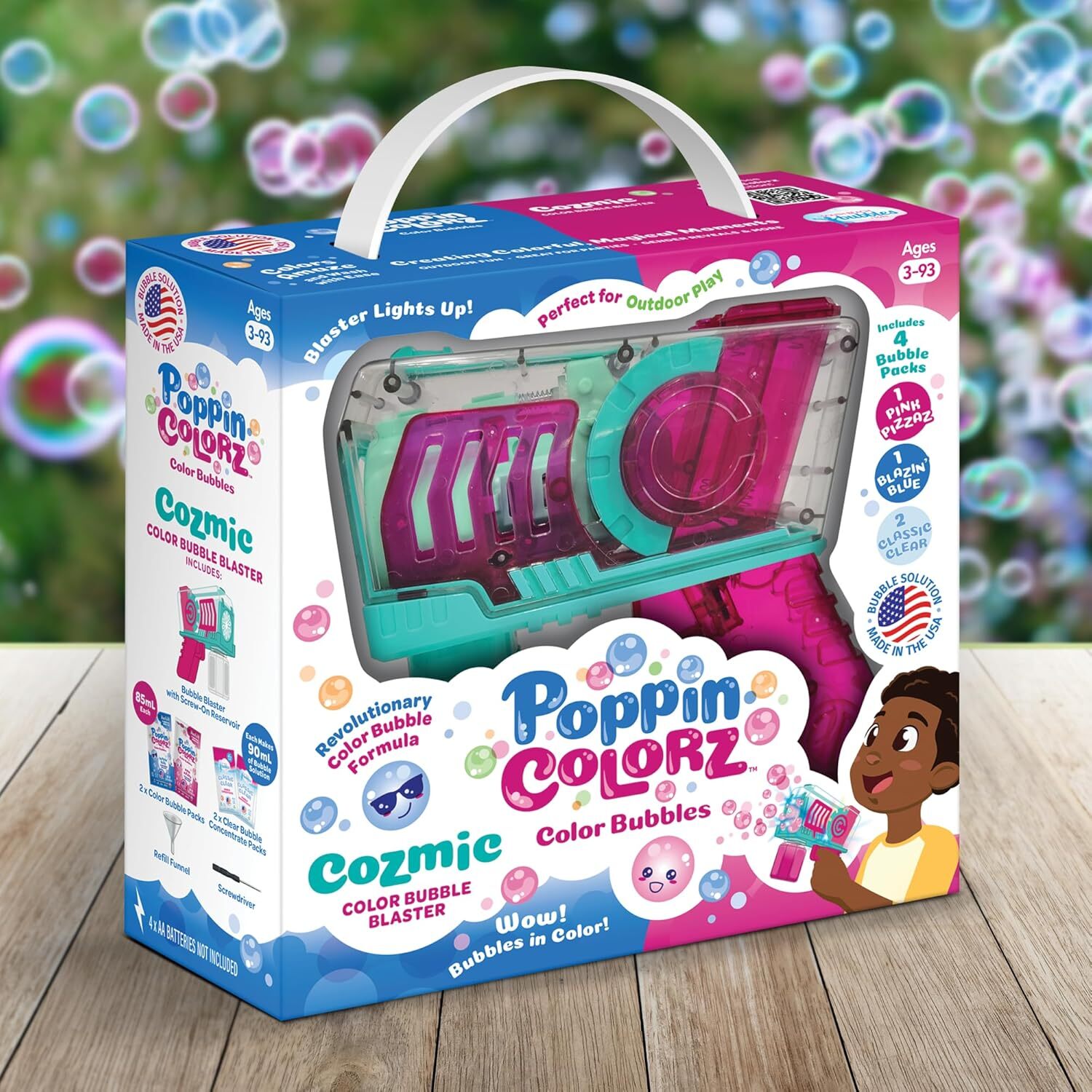 PoppinColorz Color Bubble Blaster (Cozmic)