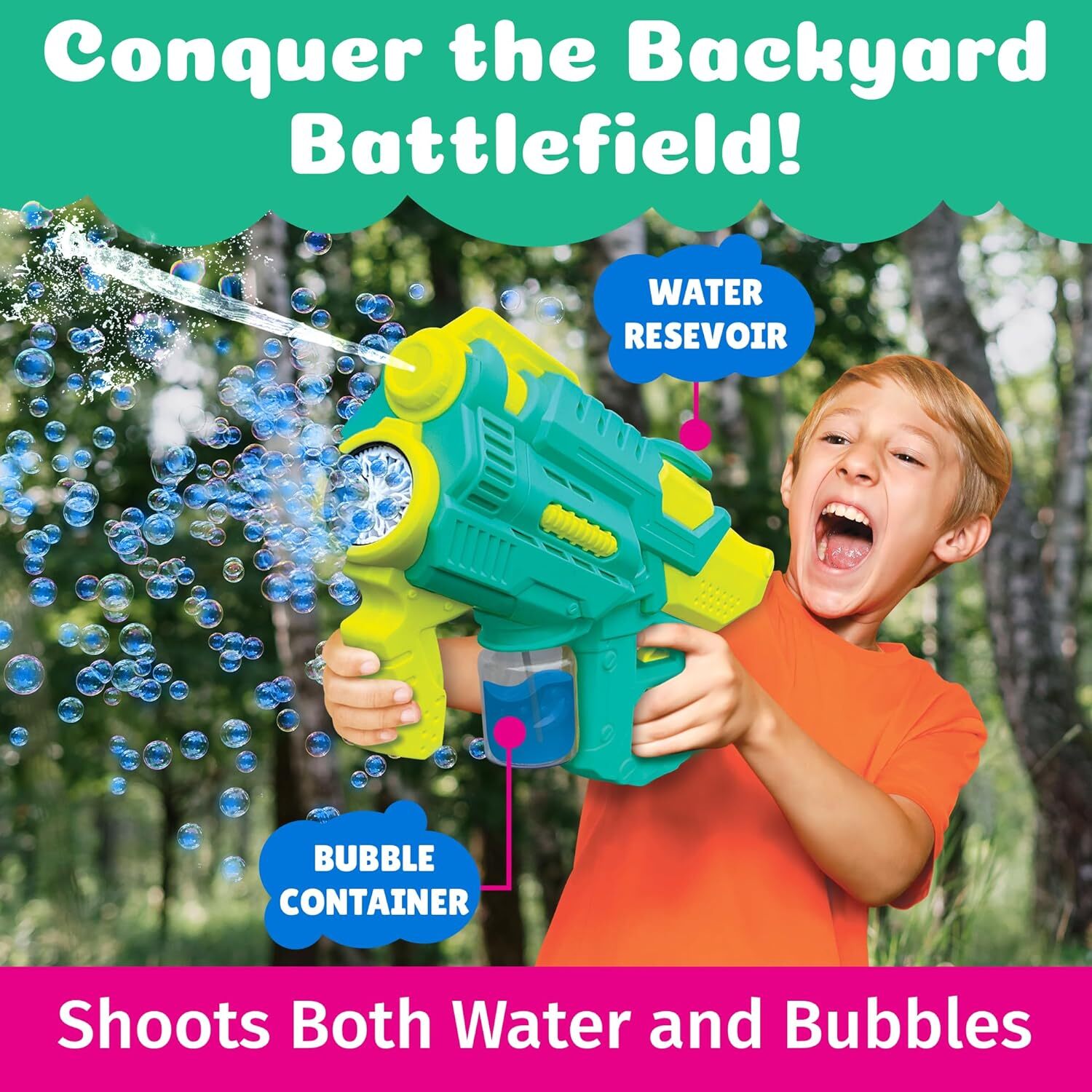 PoppinColorz Color Bubble Blaster (Hydra)