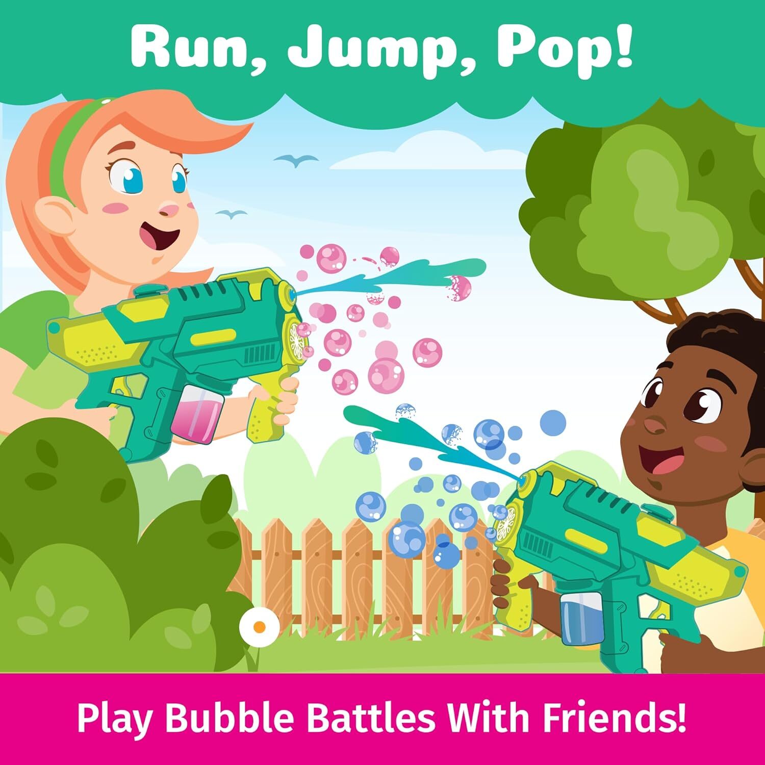 PoppinColorz Color Bubble Blaster (Hydra)