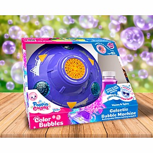 PoppinColorz Galactic Color Bubble Machine