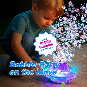 PoppinColorz Galactic Color Bubble Machine