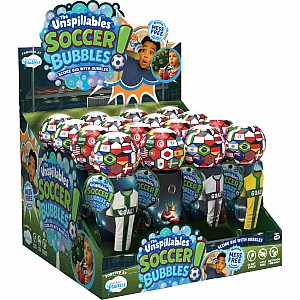 The Unspillables Soccer Bubble One Bottle