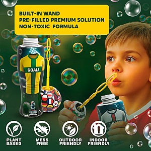 The Unspillables Soccer Bubble One Bottle