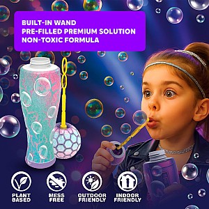 The Unspillables Pop Star Bubbles Single Bottle