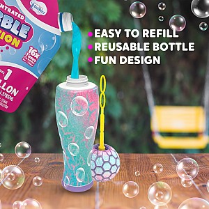 The Unspillables Pop Star Bubbles Single Bottle