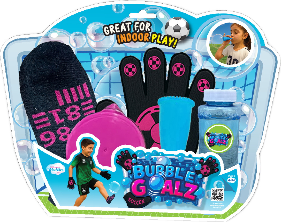 Bubble Goalz Bubbles You Can Kick & Catch!