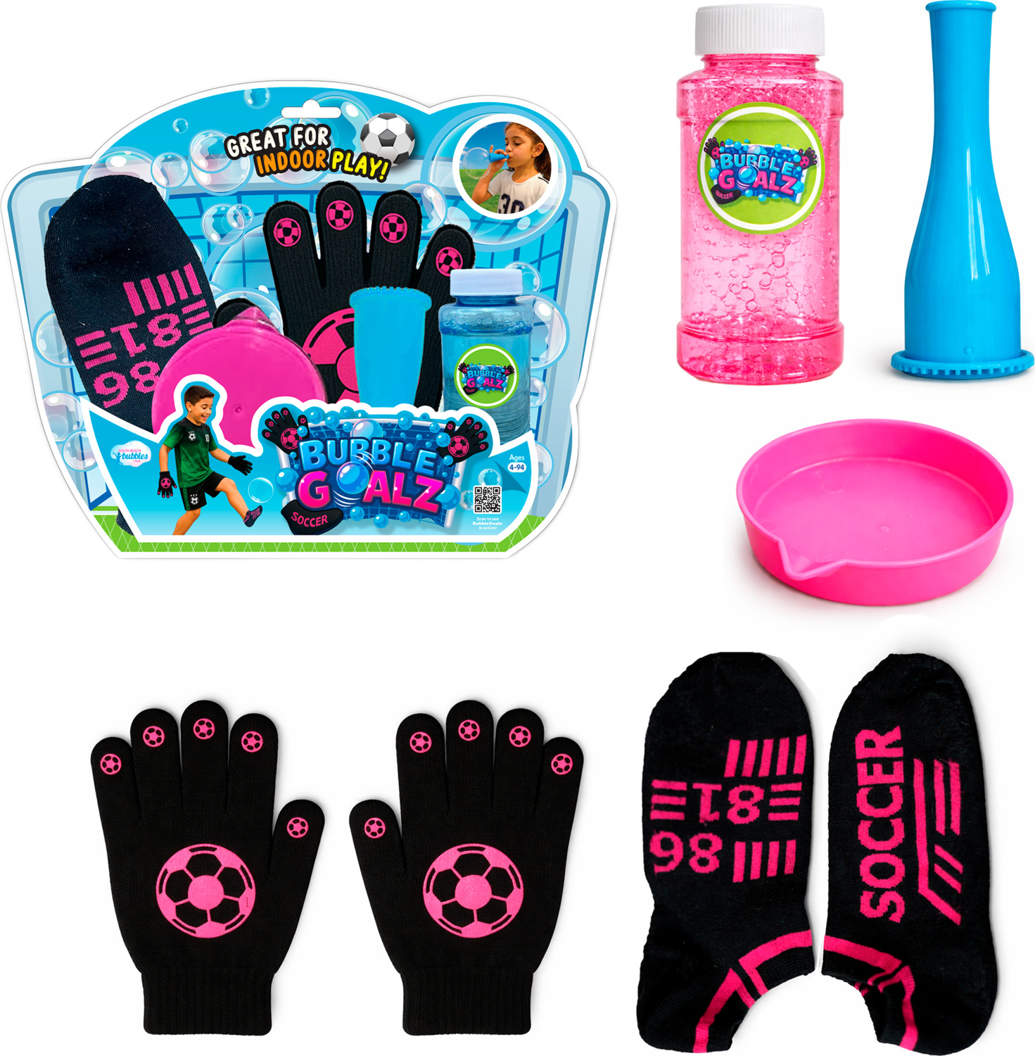 Bubble Goalz Bubbles You Can Kick & Catch!