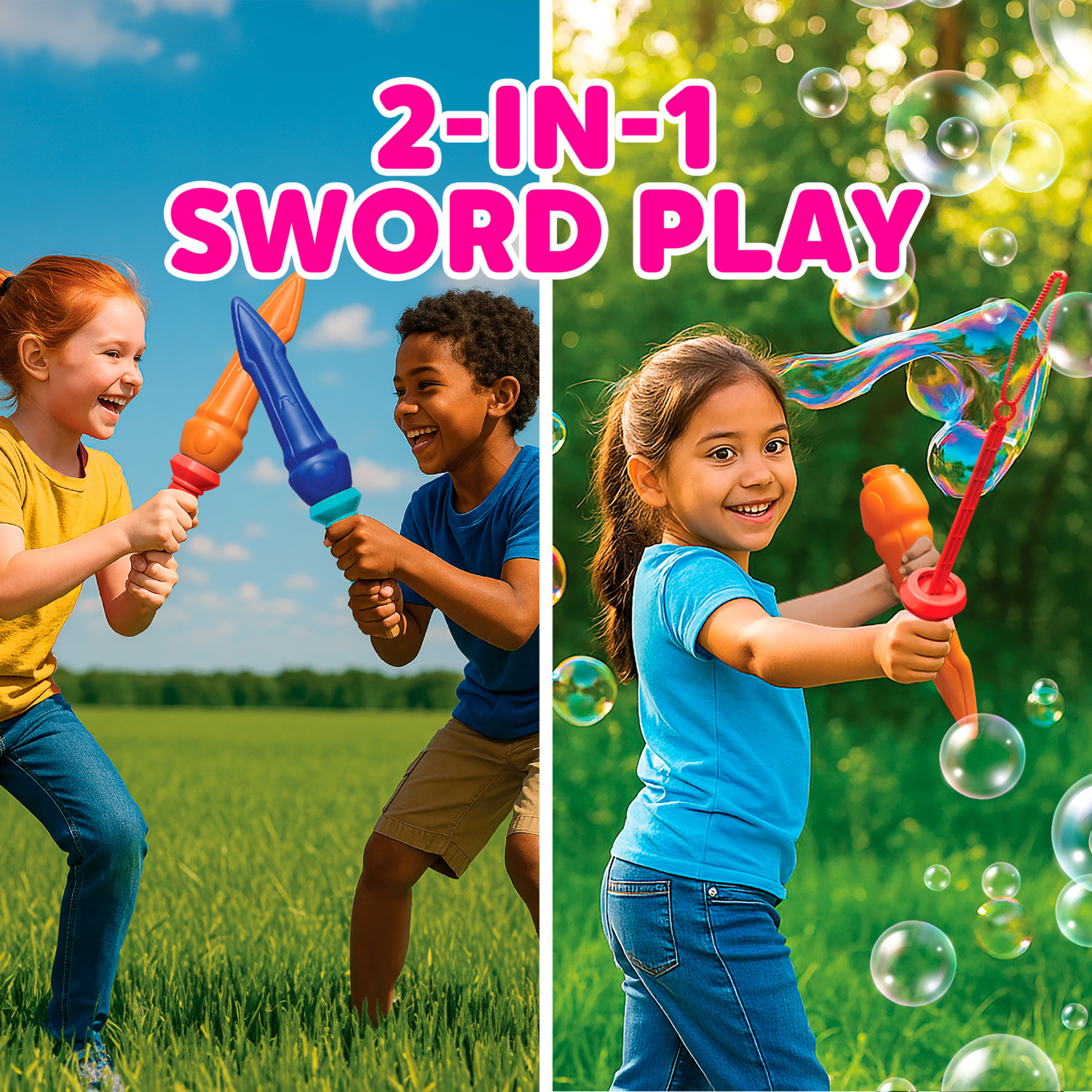 The Unspillables Bubble Warriorz One Sword