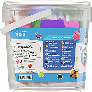 Scented Air Dough: Imagination Bucket (60ct)