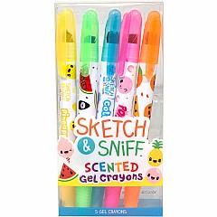 Sketch & Sniff Gel Crayons 5-Pack