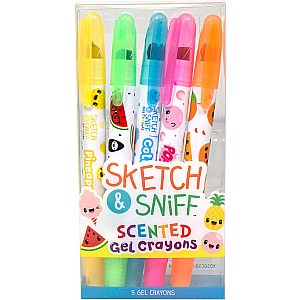 Sketch & Sniff Gel Crayons 5-Pack