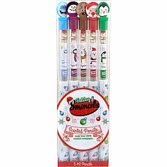 Holiday Smencils 5-Pack, Stocking Stuffers