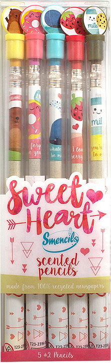 Valentine's Smencils 5-Pack