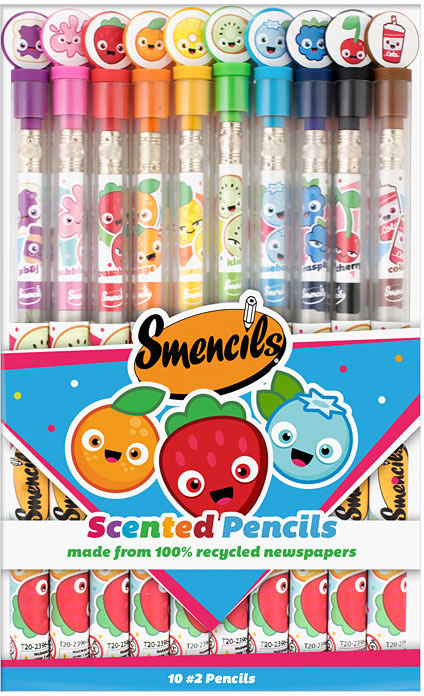 Smencils 10-Pack - Givens Books and Little Dickens