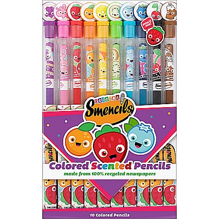 Colored Smencils 10-Pack