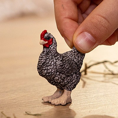 schleich FARM WORLD Plymouth Rock Chicken