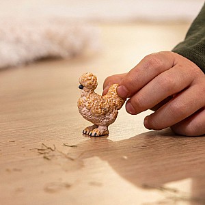 schleich FARM WORLD Silkie Chicken