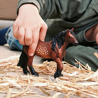 North Swedish Cold Blooded Mare Animal Toy Figurine