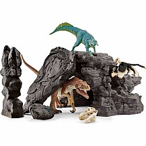Dino Set With Cave