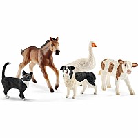 Assorted Farm World Animals Farm Animals Collection