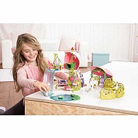 Schleich Glittering Flower House With Unicorns, Lake And Stable