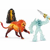 Battle For The Superweapon - Frost Monster Vs. Fire Lion