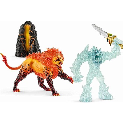 Battle For The Superweapon - Frost Monster Vs. Fire Lion
