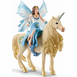 Schleich Bayala Eyela Riding On Golden Unicorn