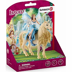 Schleich Bayala Eyela Riding On Golden Unicorn