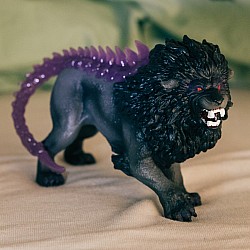 Schleich Eldrador Shadow Lion Figurine