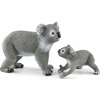 Koala Mother and Baby