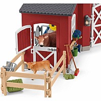 Large Barn with Animals and Accessories