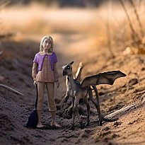 schleich Luna Lovegood™ & Baby Thestral