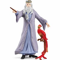 Albus Dumbledoretm and Fawkes