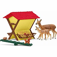 Schleich Feeding The Forest Animals