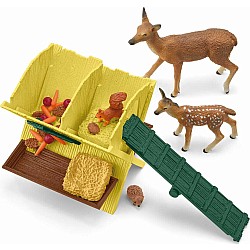 Schleich Feeding The Forest Animals Set