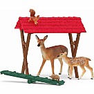 Schleich Feeding The Forest Animals Set