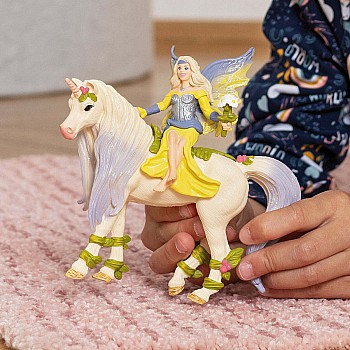 Fairy Sera With Blossom Unicorn