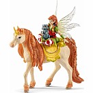 Fairy Marween Figurine with Glitter Unicorn