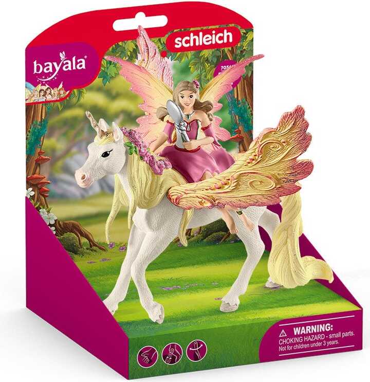 Fairy Feya With Pegasus Unicorn