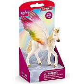 Winged Rainbow Unicorn Foal