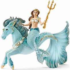 Mermaid Eyela On Underwater Horse