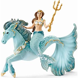 Mermaid Eyela on Underwater Horse