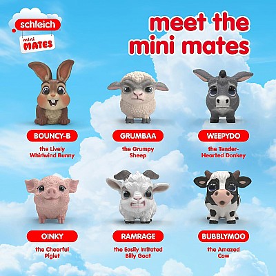 Schleich Mini Mates - Collectable Mini Mates Blind Bags (assorted)