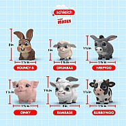 Schleich Mini Mates - Collectable Mini Mates Blind Bags (assorted)